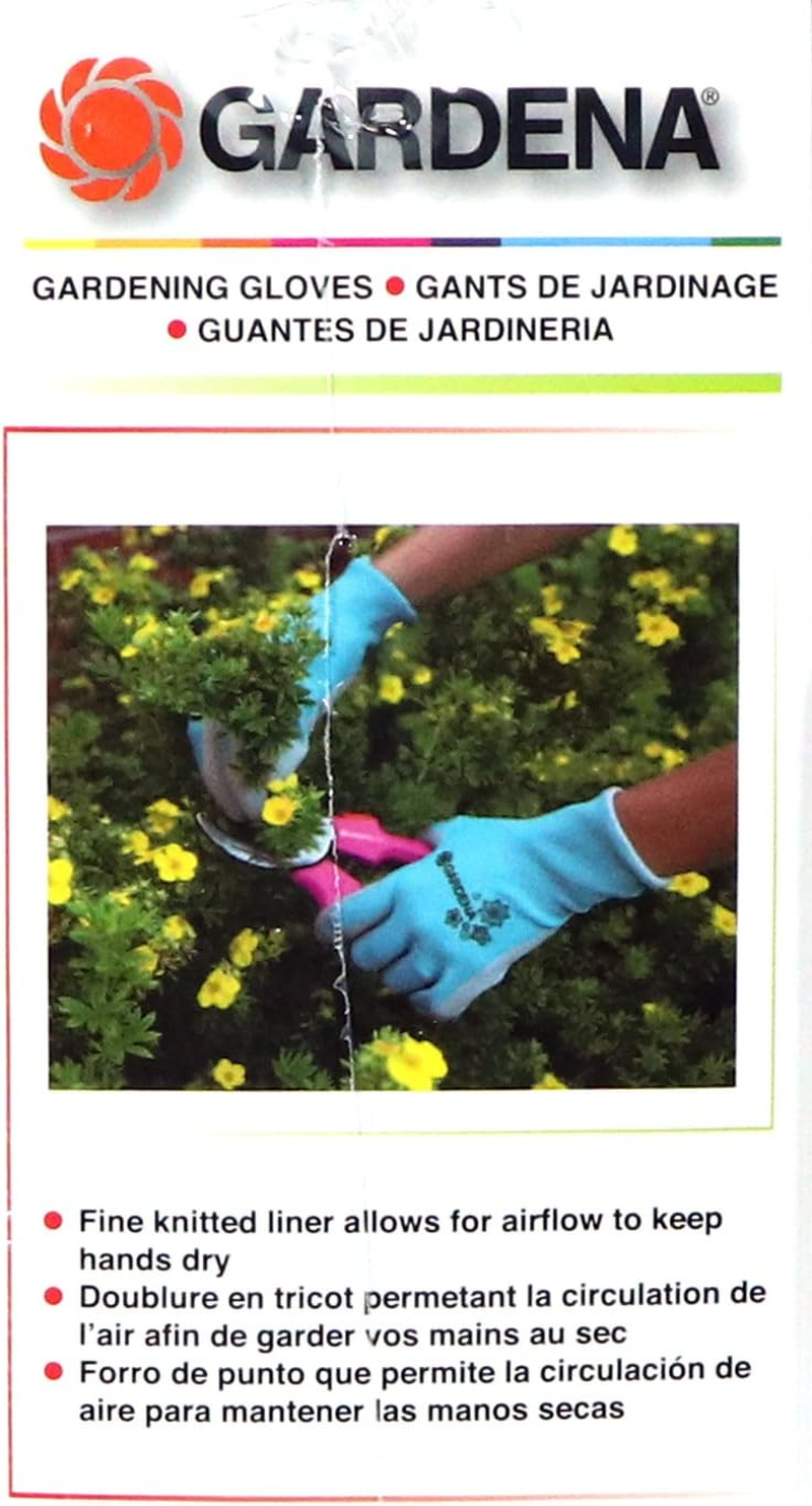 Gardena Gardening Gloves - Latex/Polyester - 9 Pairs image number 1