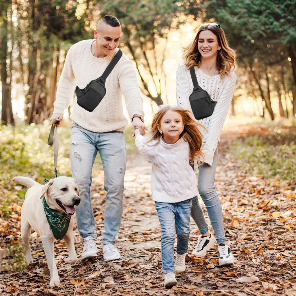 Mini Sling Bag for Men Crossbody,Small Chest Bag Casual Trendy Waterproof Lightweight Phone Crossover Daypack image number 4