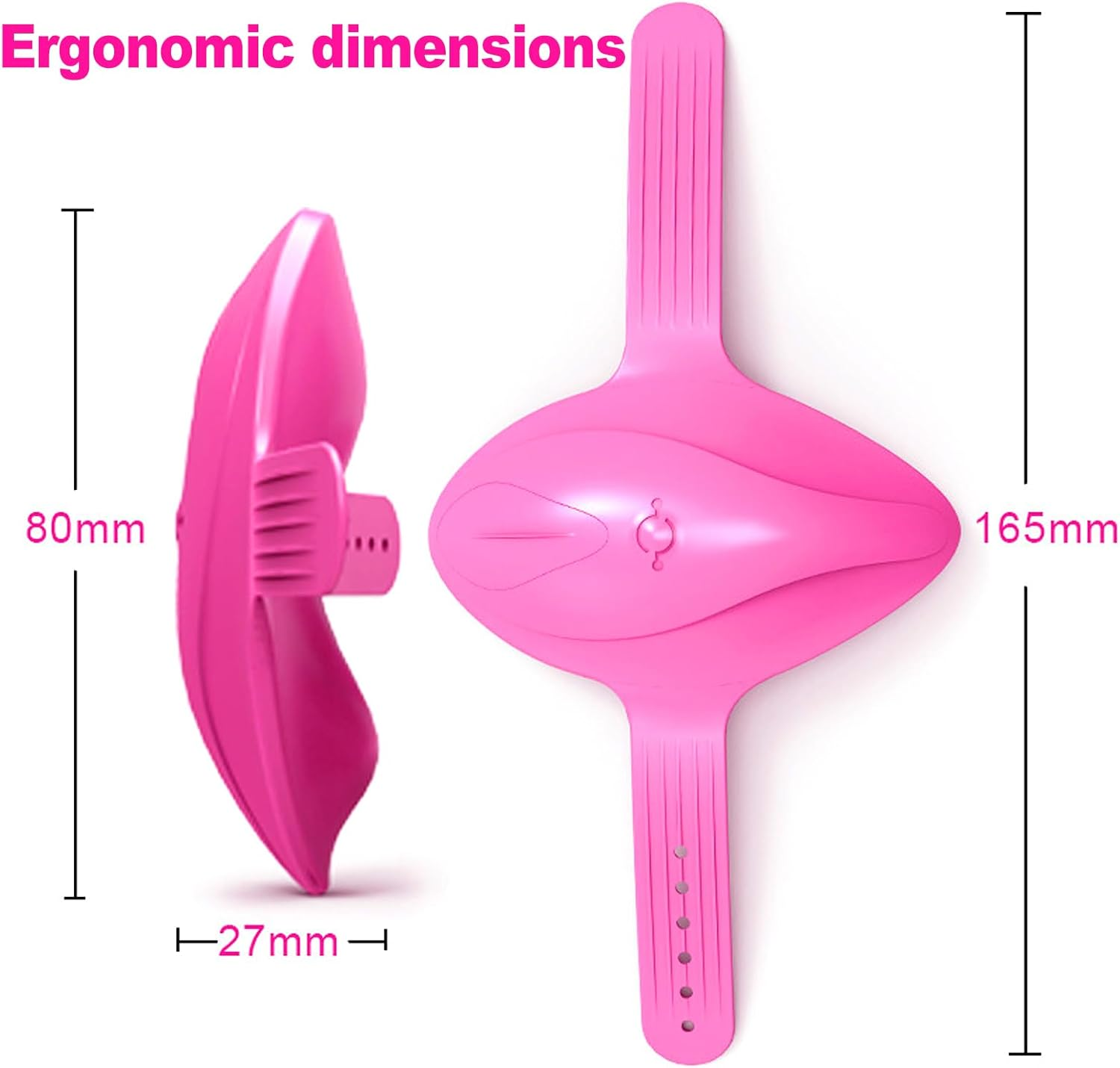 Butterfly Vibrators Sex Toys Massager for Women - 10 Vibration Modes Adult Toys Sex Machine Remote Control Prostate, Wearable Clit Suckers Thrusting Bullet Panty Vibrator Clitorious Stimulator for Couple image number 3