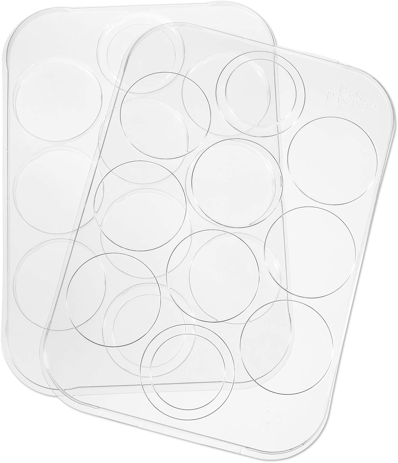 Panpastel PP35010 Palette, Tray with Lid, 10 Colours White 2-Pack image number 2