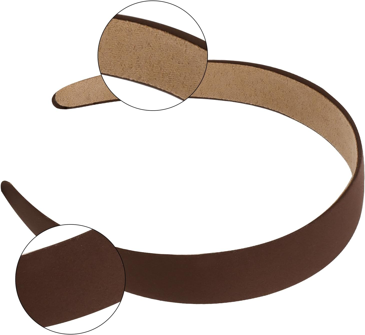 Srotmirw Women'S Fashion Headbands, Pack of 5, Brown Series for Women and Girls in Everyday Use image number 5