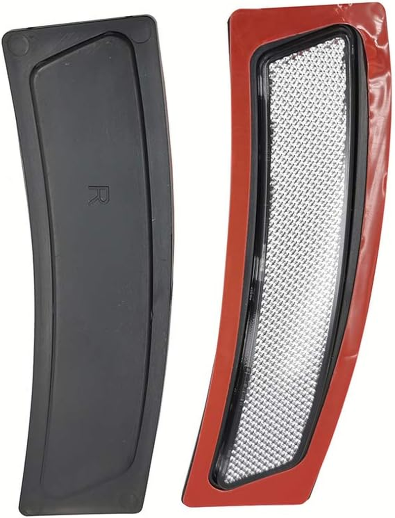 GSRECY Front Bumper Reflector Side Marker Lights for BMW F30 3 Series F32 F33 F36 4-Series (White Lens) image number 6