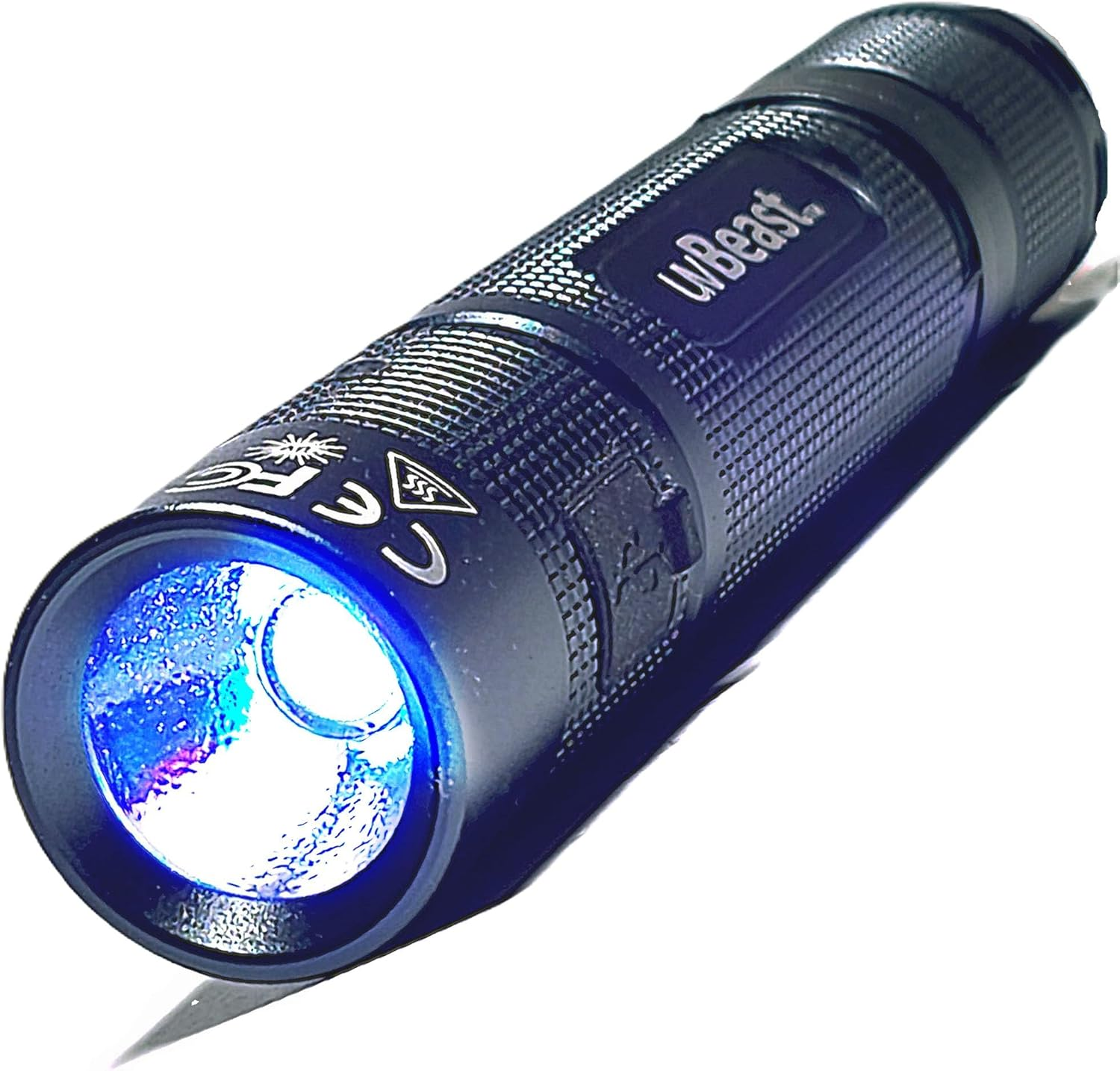 Uvbeast New V3 Mini - 385-395Nm - Black Light UV Flashlight &ndash; High Flux Density Ultraviolet - Professional Grade High Power Upgraded 5 Core UV LED &ndash; USA Stock image number 6