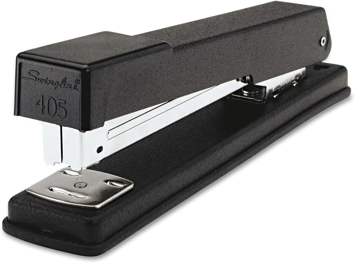 Swingline Stapler, 20 Sheet Capacity, Lightduty 405, Jam Free, Metal, Black (S7040501)