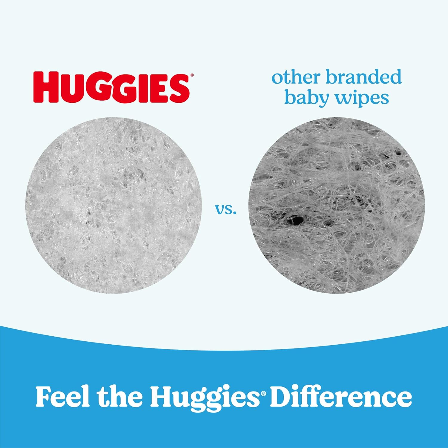 HUGGIES Refreshing Clean Scented Baby Wipes, Hypoallergenic, 10 Flip-Top Packs, 56 Ct Each (560 Total Wipes) image number 2