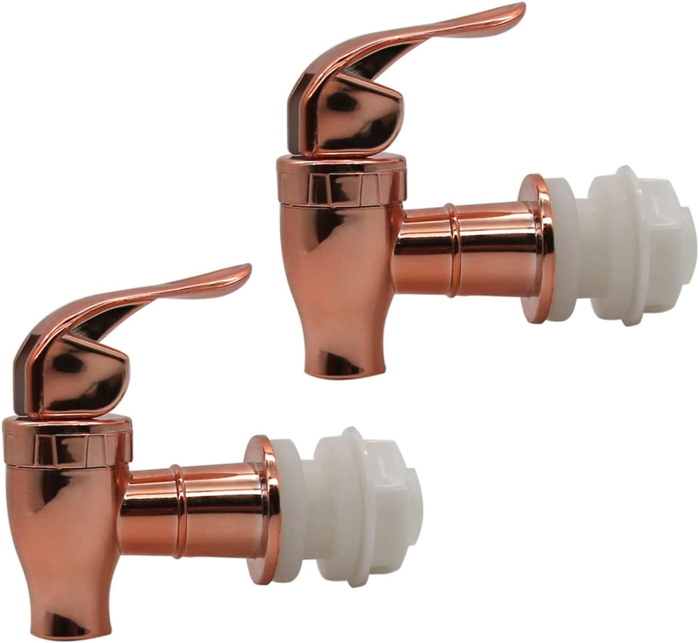 Rose Gold Beverage Dispenser Replacement Spigot, Push Style, 2 Pack image number 4