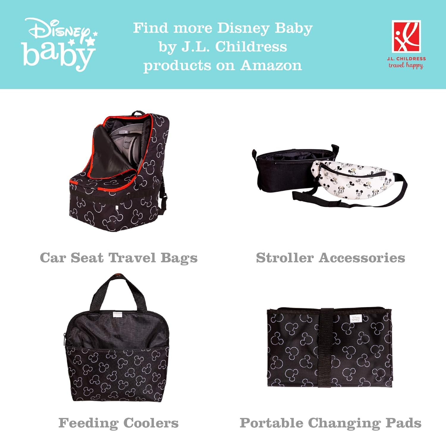 J.L. Childress Gate Check Bag for Standard & Double Strollers image number 3