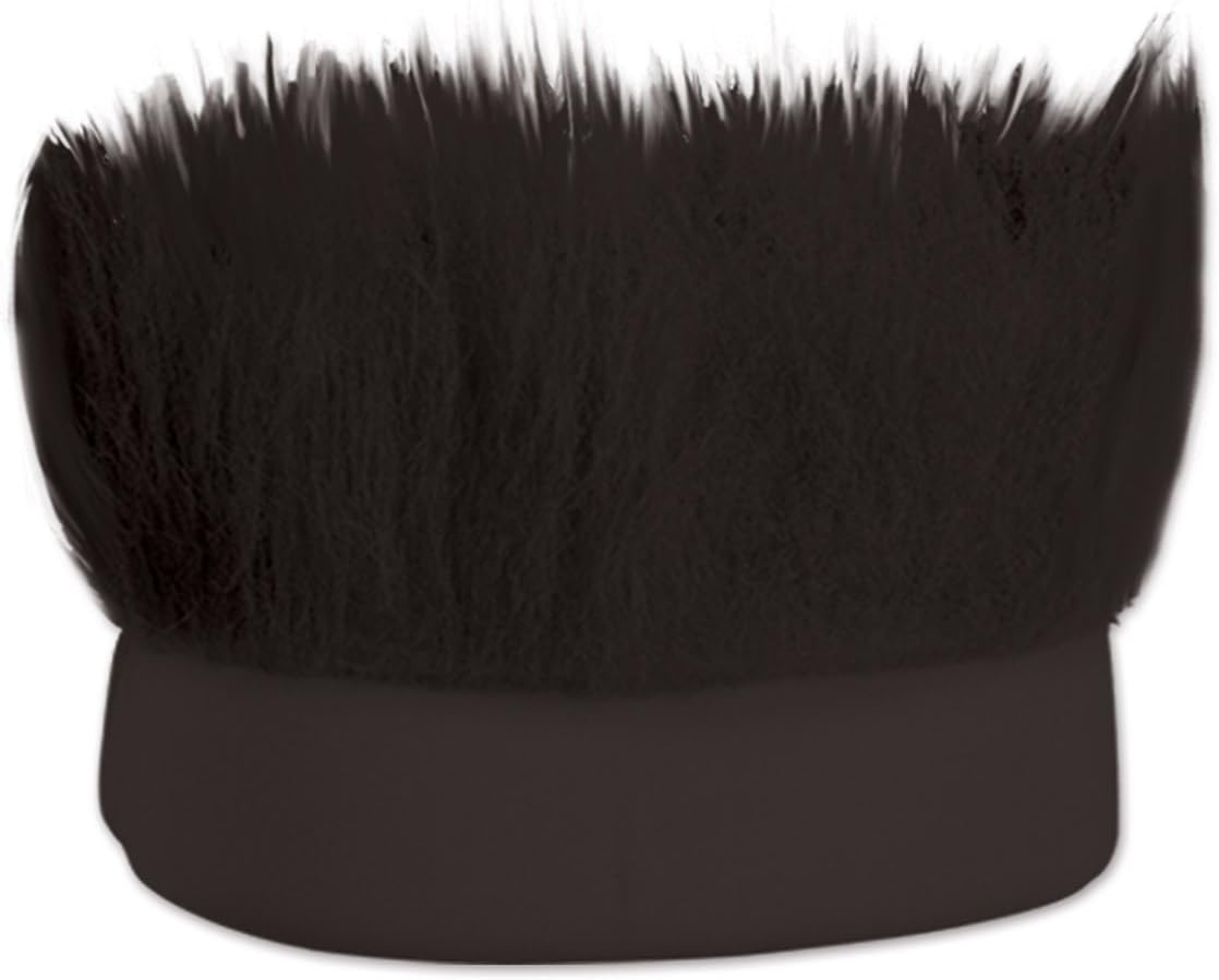 Beistle Hairy Headband, Orange