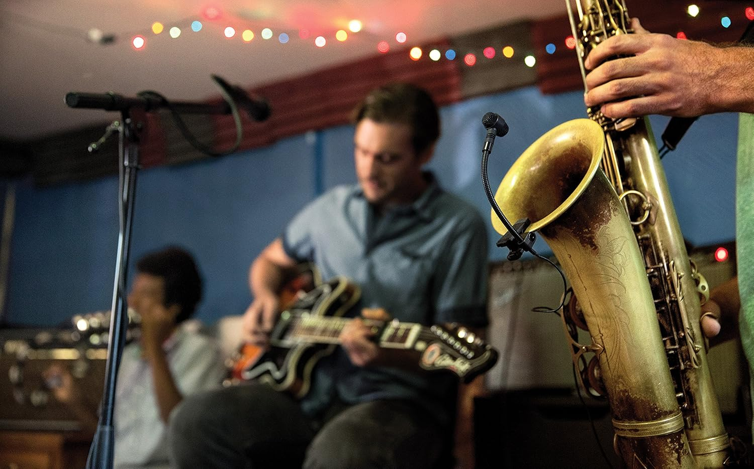 Shure PGA98H-XLR Cardioid Condenser Gooseneck Instrument Microphone with 15' XLR-XLR Cable image number 1