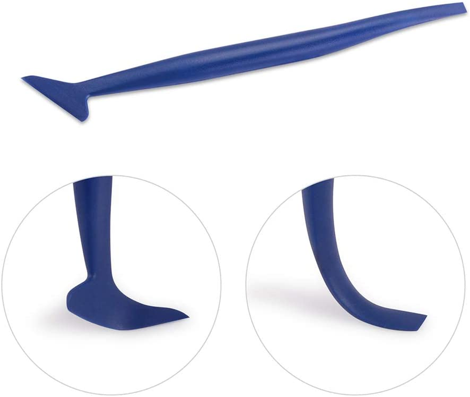 Gomake Vehicle Vinyl Wrap Tool Kit Window Tinting Tool Include 4 Inch Felt Squeegee, Retractable 9Mm Utility Knife and Blades, Zippy Vinyl Cutter and Mini Go Corner Squeegee for Car Wrapping image number 6