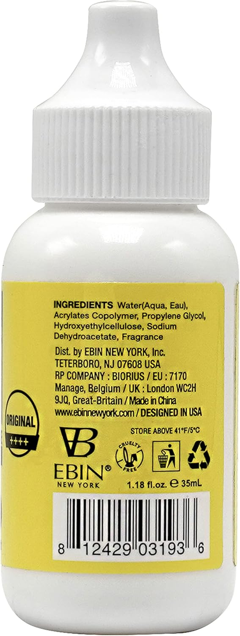 Ebin New York Wonder Bond Lace Wig Adhesive Extra Mega Hold 35Ml image number 1