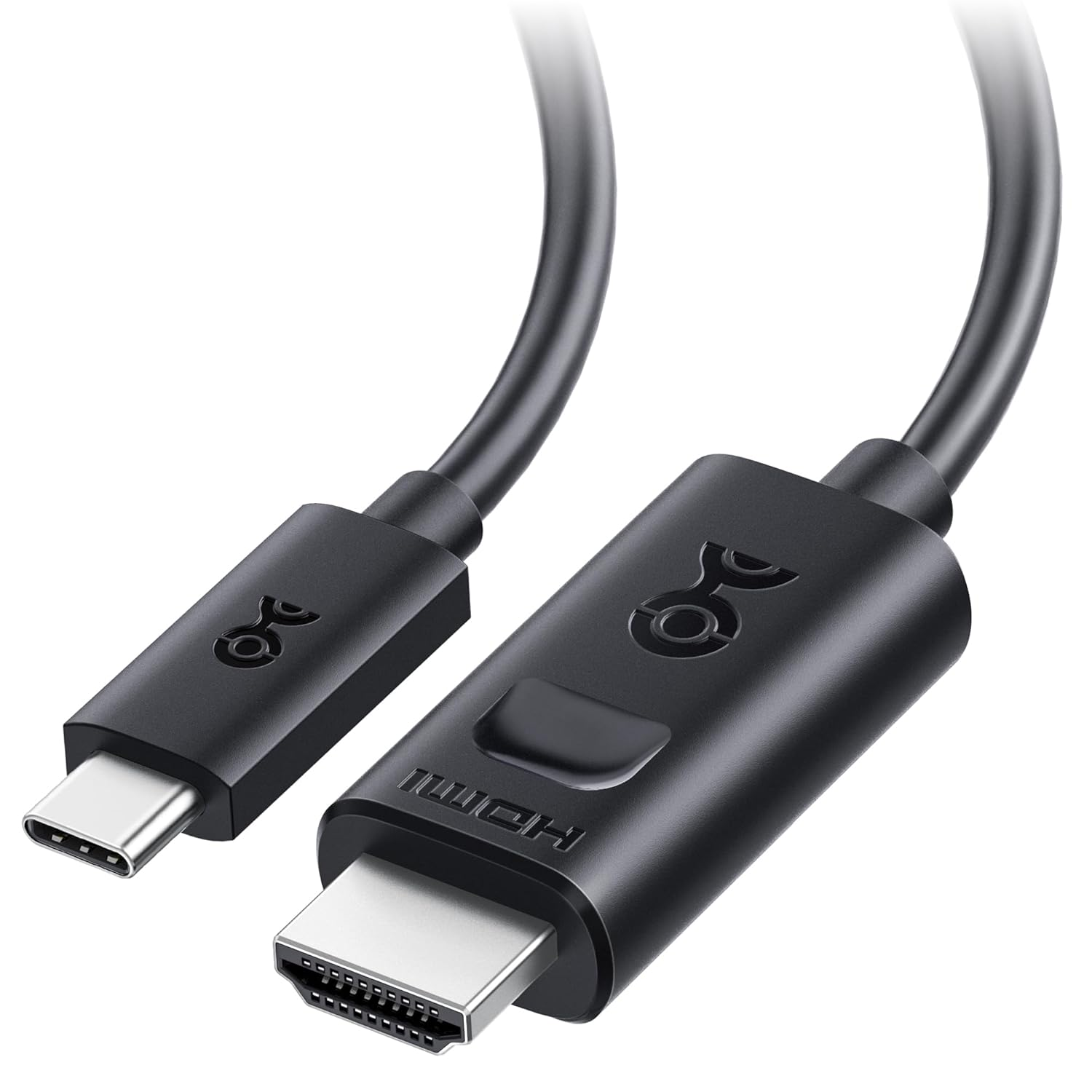 Cable Matters Unidirectional USB C to HDMI 2.1 Cable - 1.8M, Supports 4K 240Hz, 8K 60Hz, HDR - Thunderbolt 4 to HDMI Cable - Usb4/Thunderbolt 5 Compatible with Macbook Pro, XPS - Max 4K@60Hz on Macos image number 5