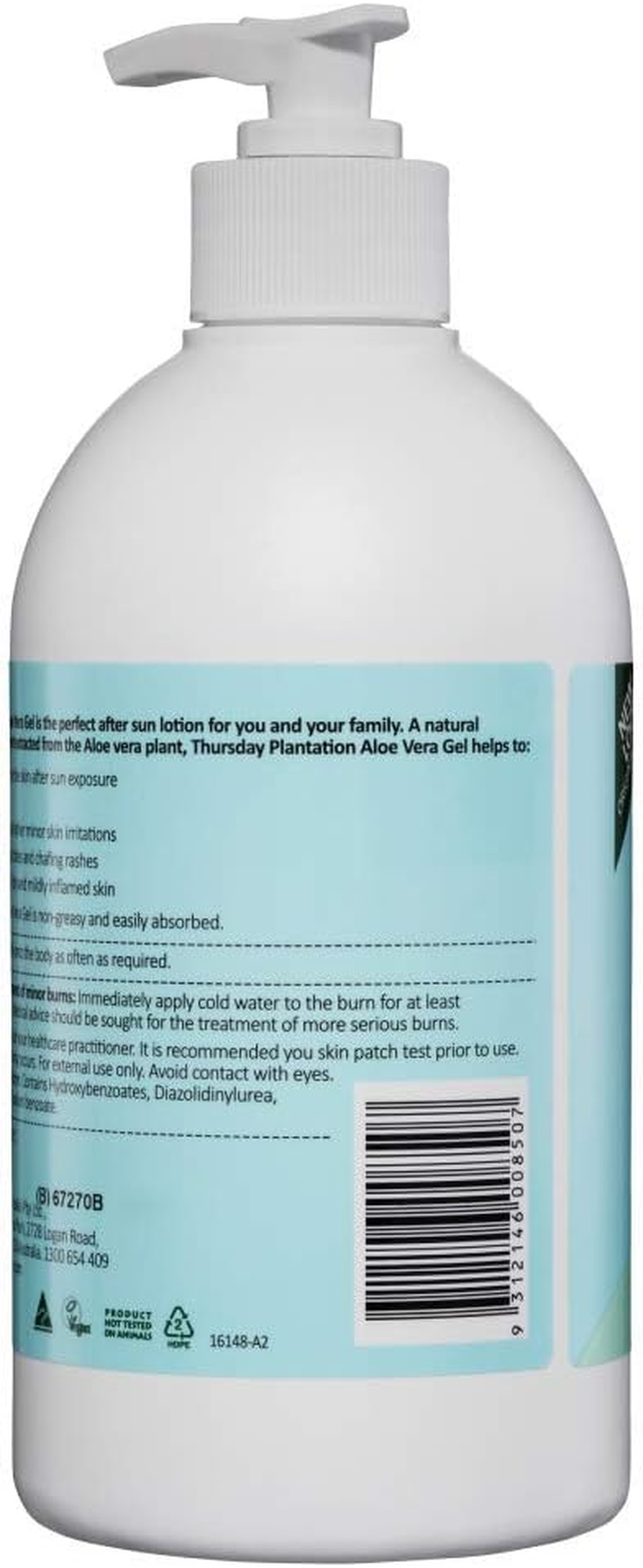 Thursday Plantation-Aloe Vera Gel 500G image number 2