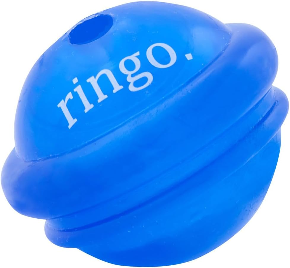 Planet Dog Orbee-Tuff Ringo Saturn Ball Blue Treat-Dispensing Dog Toy