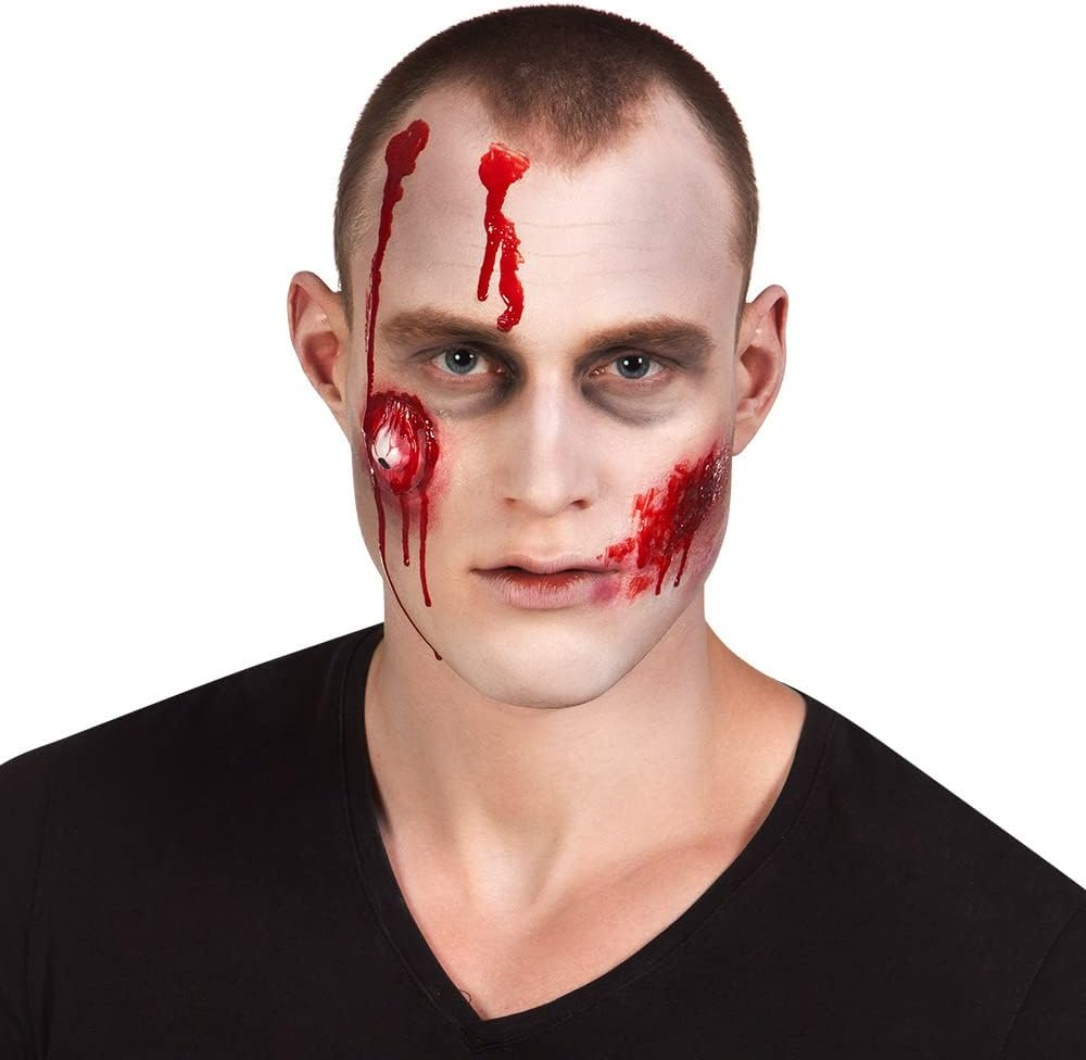 Boland 45085 Zombie Make-Up Set, Multi-Piece Makeup Set for Carnival or Halloween, Make-Up for Fancy Dress Costumes image number 6