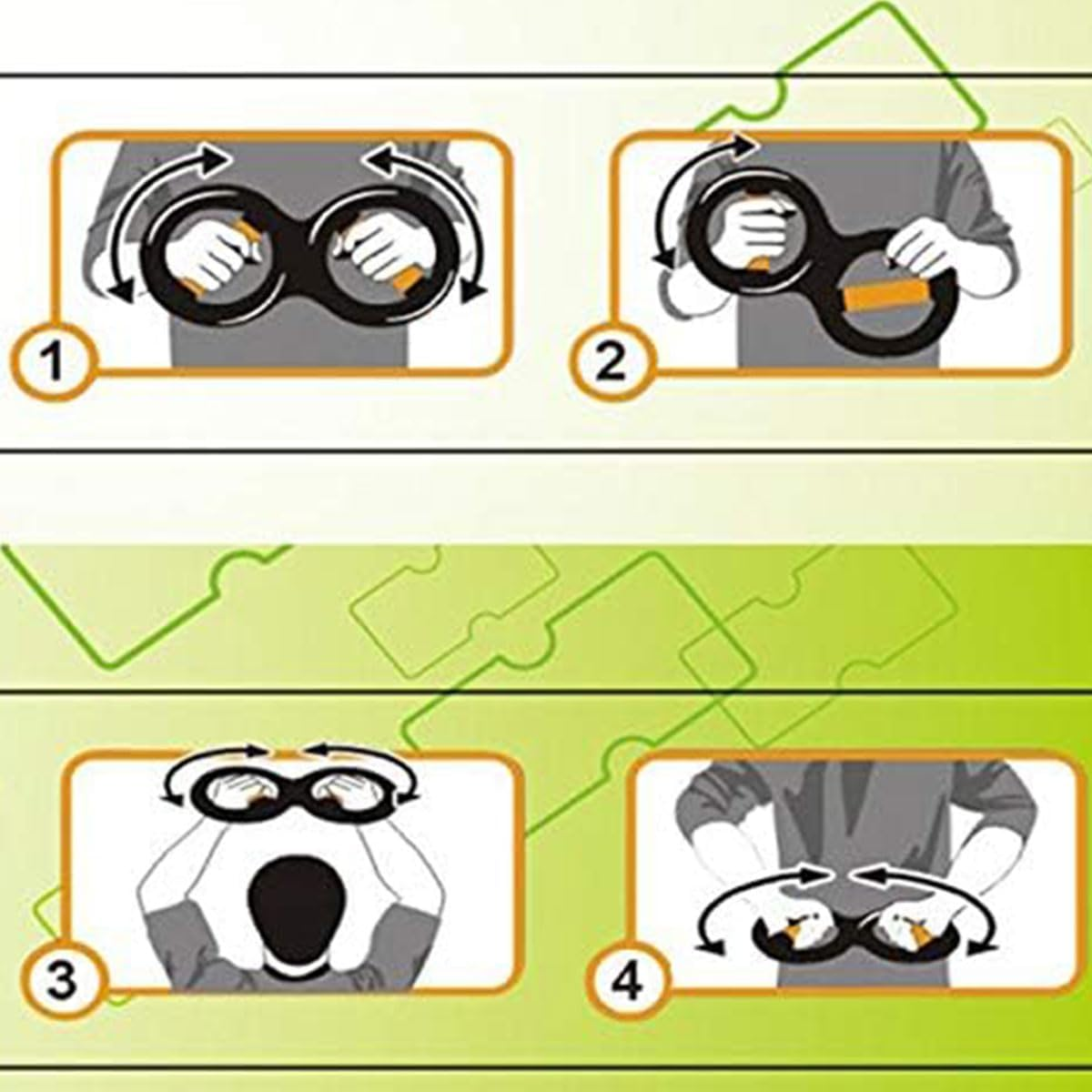 AIMALL 8-Character Wrist Power Device, Multifunctional Arm Power Grip, Enhanced Strength Training Tool image number 1