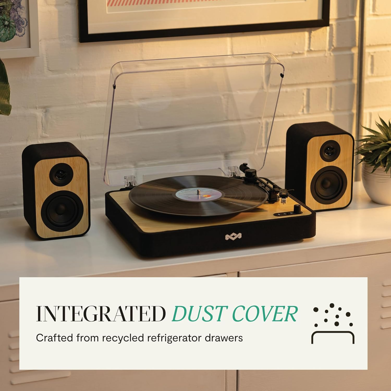 House of Marley Uplift BT Speaker and Revolution Turntable Bundle - Signitur