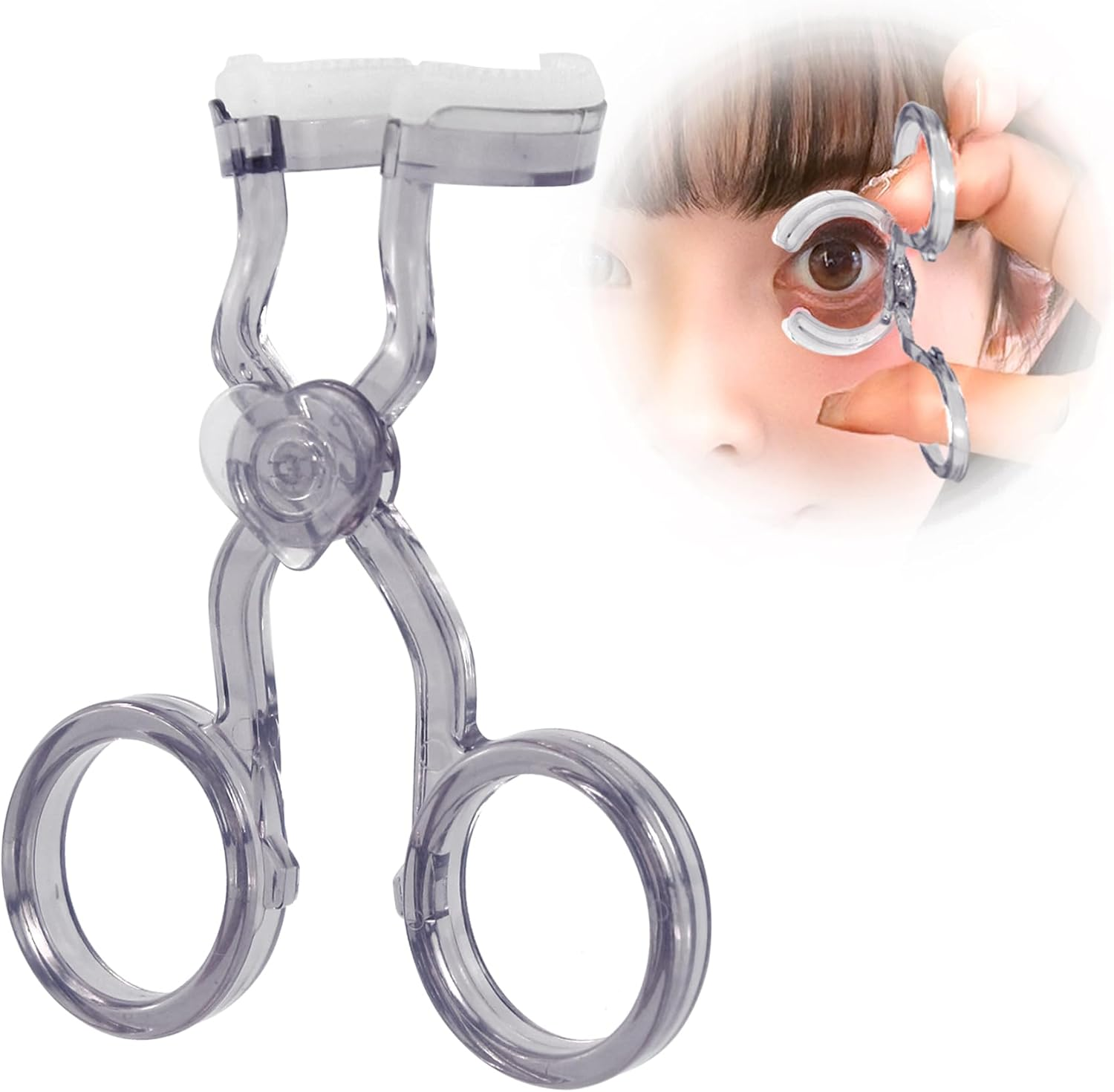 EKIND Contact Lens Wearing Aid, Eyelid Stretcher for Easy Insertion and Removal of Contact Lenses, Improves Wearing Comfort and Convenience, for Daily Use and Outdoor Travel (Purple) image number 2