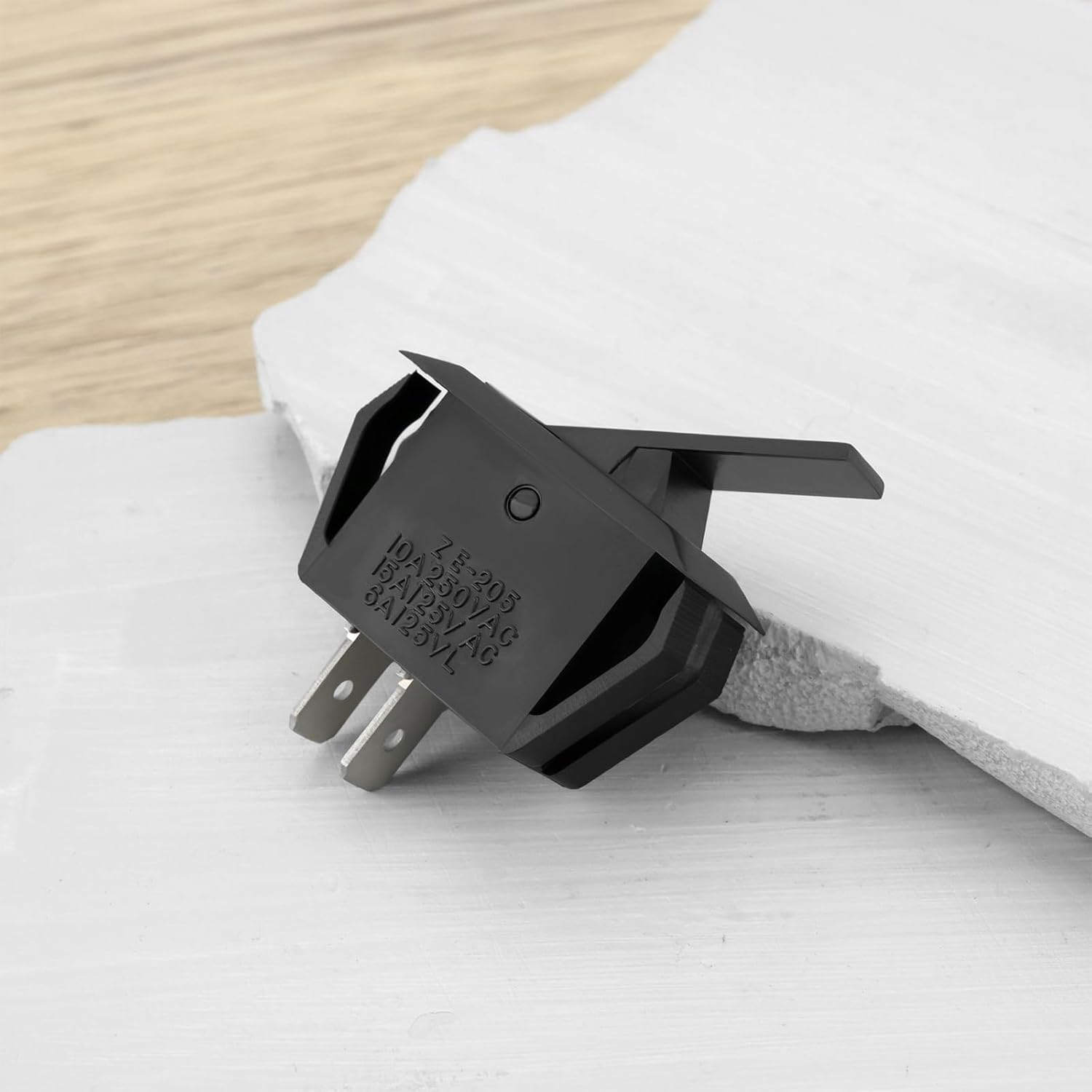 Emagtech 2Pcs 2Pin 250VAC Furnace Interlock Door Switch 0130M00243 B1370818 Compatible with Goodman Compatible with Amana image number 3