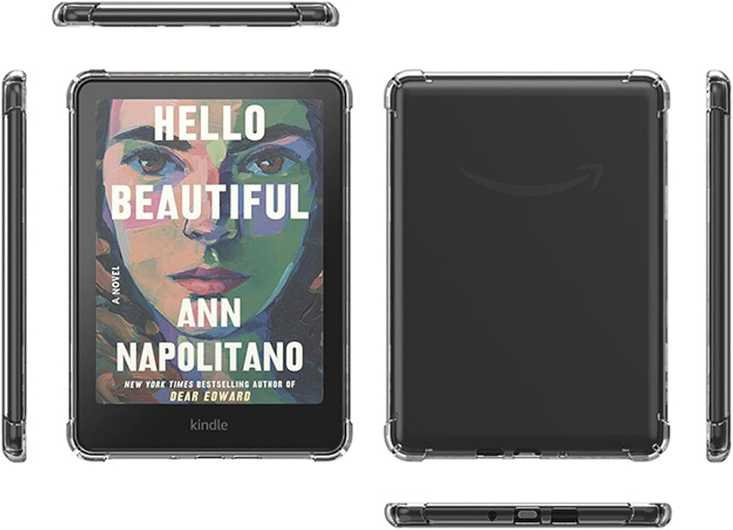 JOYAUS Silicone Case Cover for All-New Kindle Paperwhite (12Th Generation) 7 Inch 2024, Colorsoft 1St 2025 Signature Edition Crystal-Clear Shockproof Thin Yellowing-Resistant Slim Transparent TPU image number 2