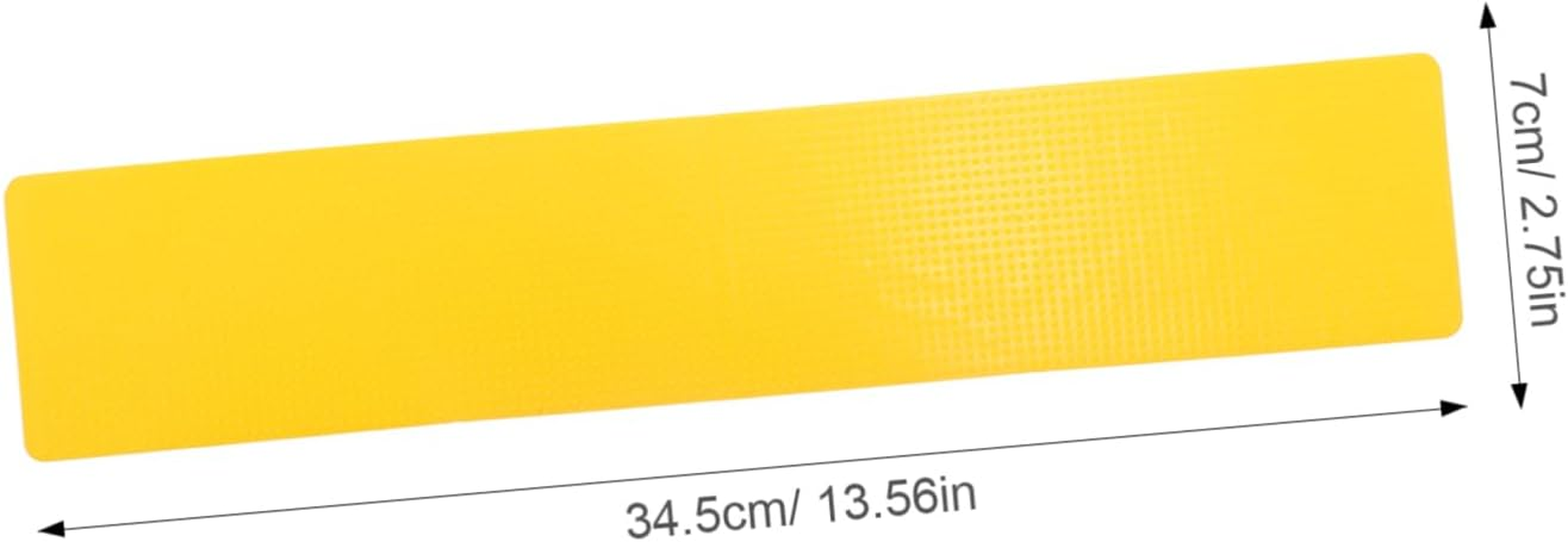 VANZACK 10Pcs Yellow Pvc Court Line Marker Set - Football, Tennis, Soccer Training Signs - Durable, Easy-To-Use, High Visibility for Sports Courts image number 3