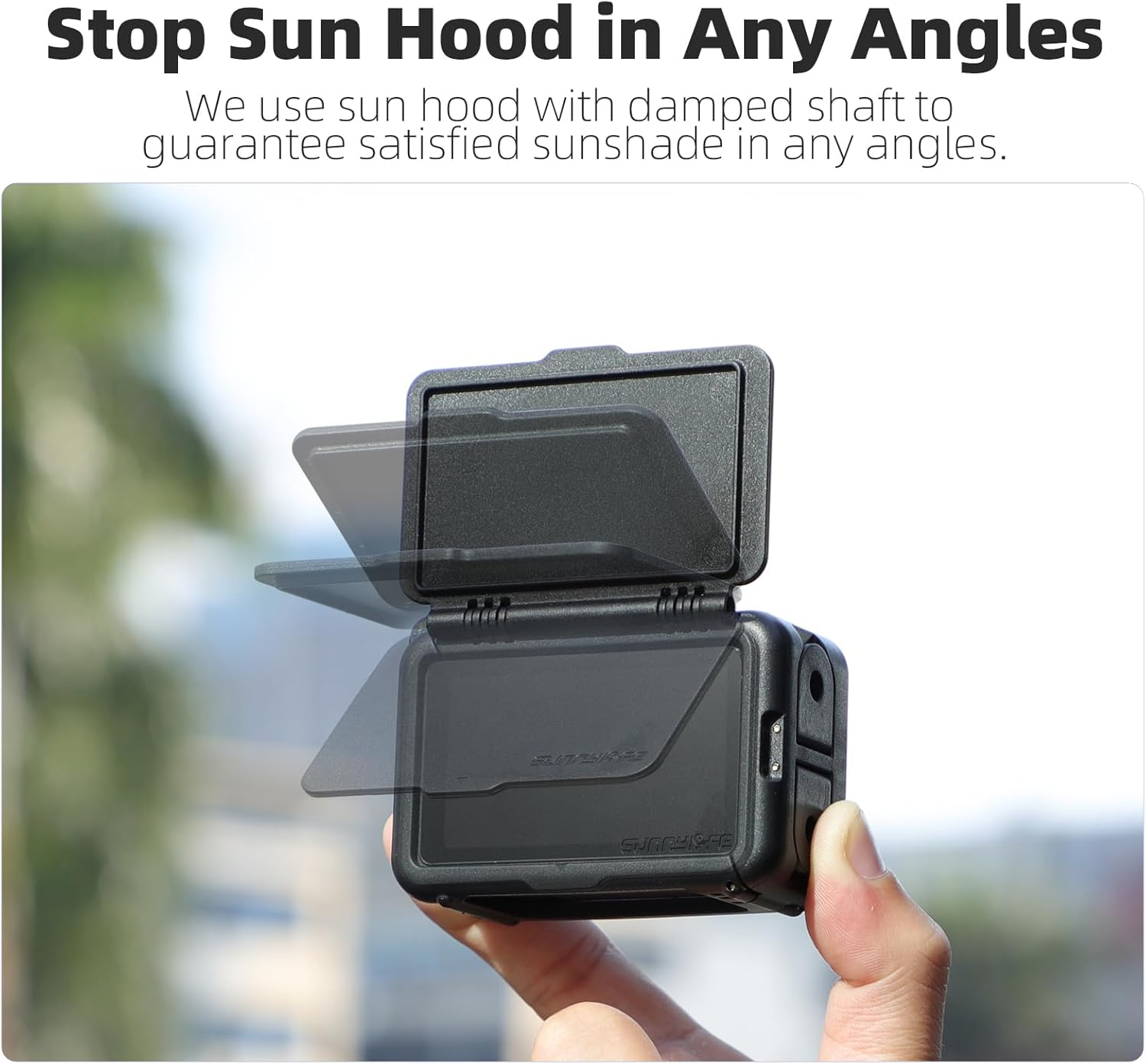 CERFFOOL Protective Cage for DJI OSMO Action 5Pro/4/3 Quick Release with Sun Protection for Action Cameras Accessories image number 1