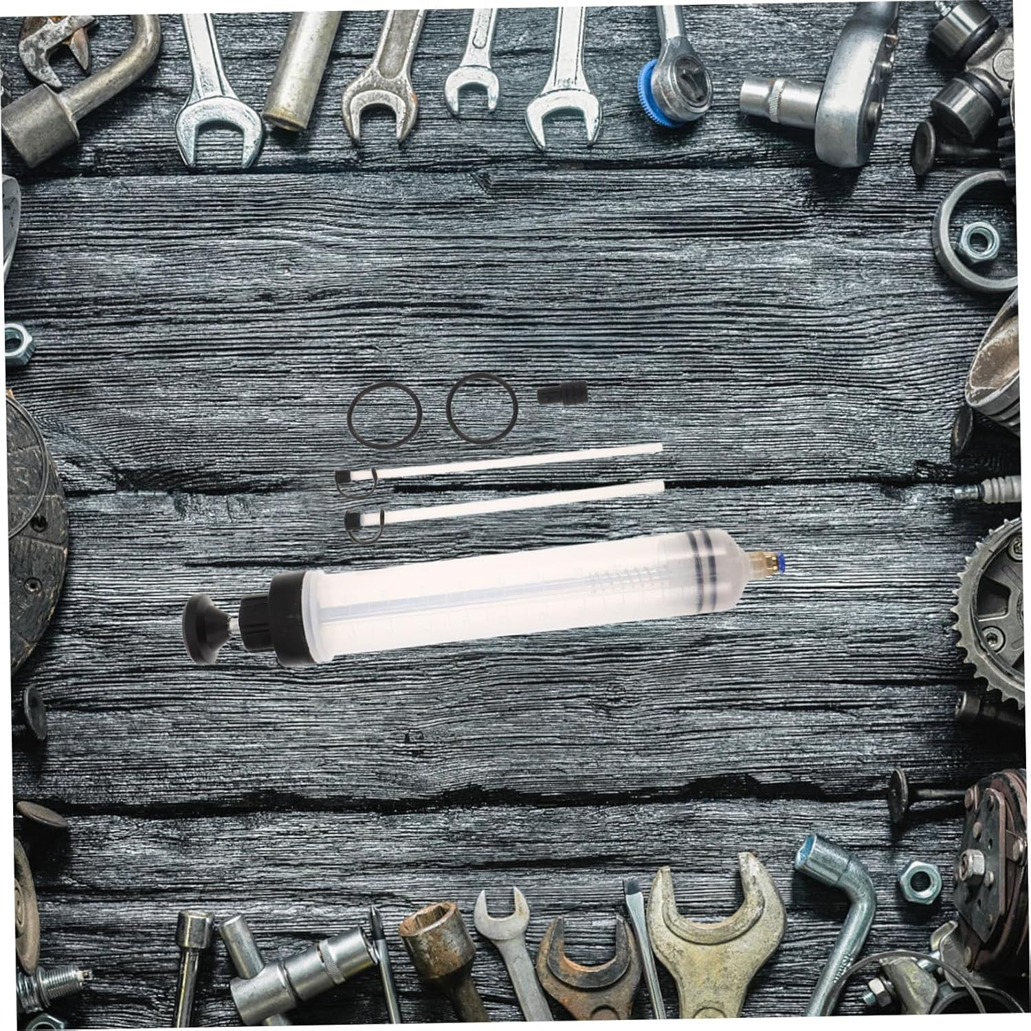 Cabilock Oil Change Tools Portable Fluid Extractor Manual Pump for Brake Fluid Automotive Use Efficient Suction and Transfer image number 6