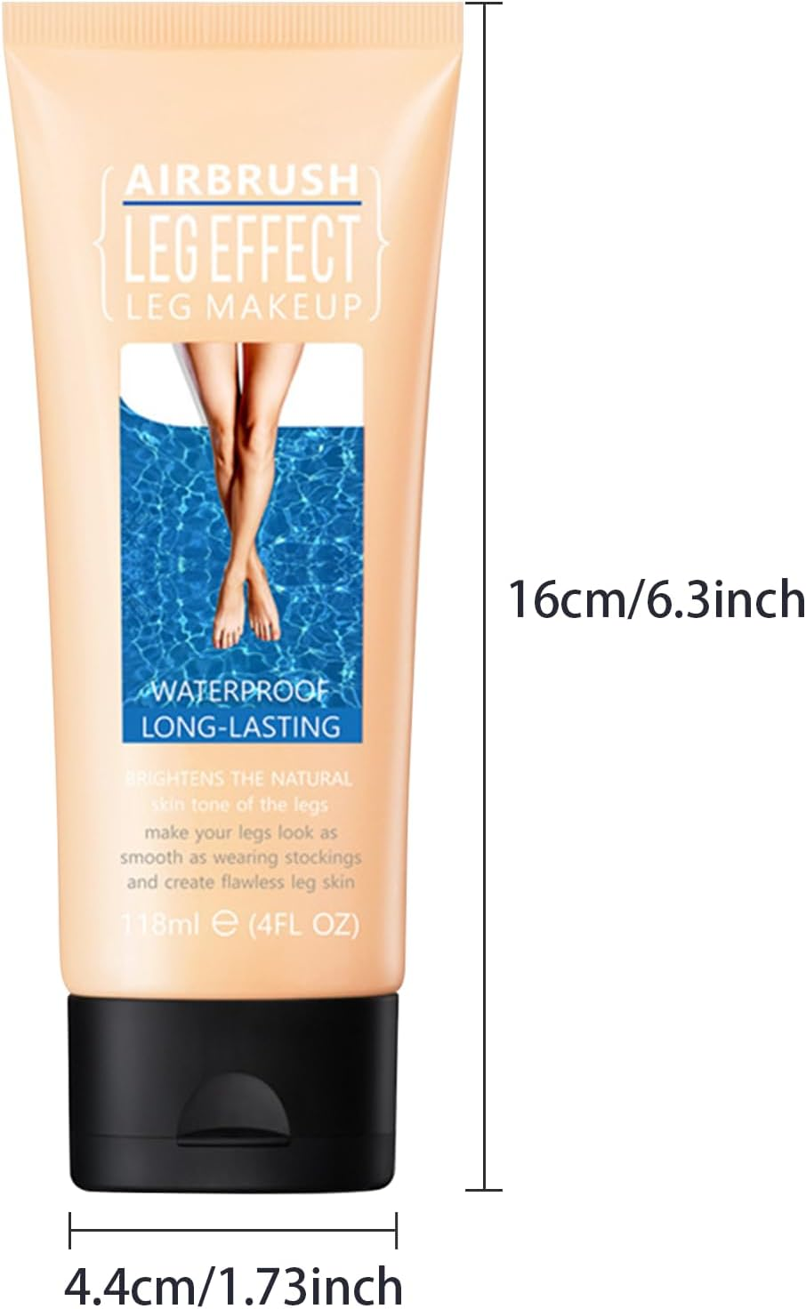 Leg Makeup Waterproof, Smooth Legs, Fade the Skin Color of Legs, Effectively Cover the Scars of Legs and Body, Long-Term Body Foundation Make-Up - 03 image number 5