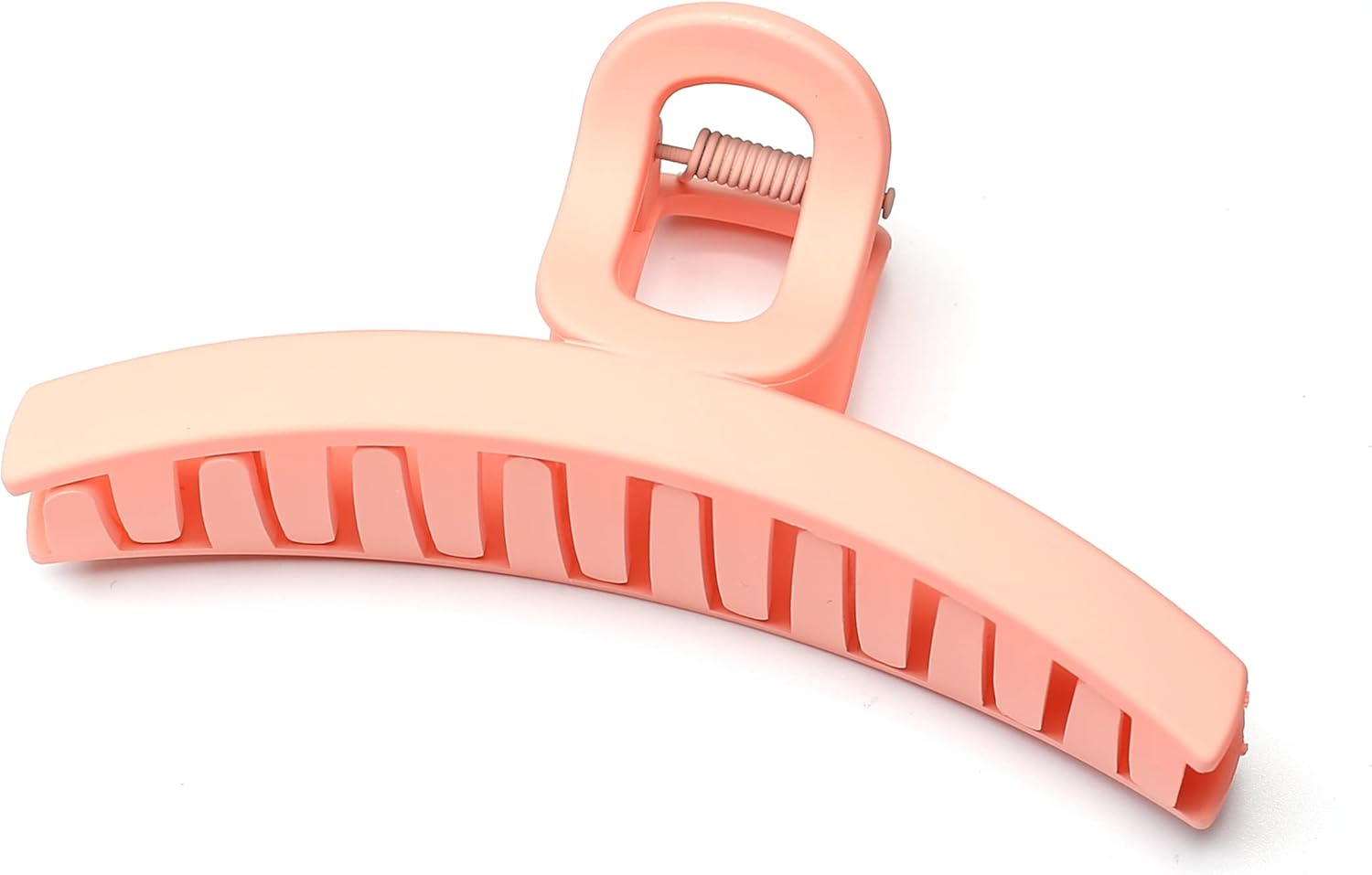 Large Matte Cross Hair Clip Beautiful Women'S Hair Clip Headpiece Elegant Hair Accessory (Yellow)