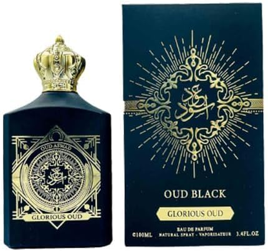 House of Perfumes Men'S Glorious Oud Black Eau De Parfum Spray, 100 Ml image number 1