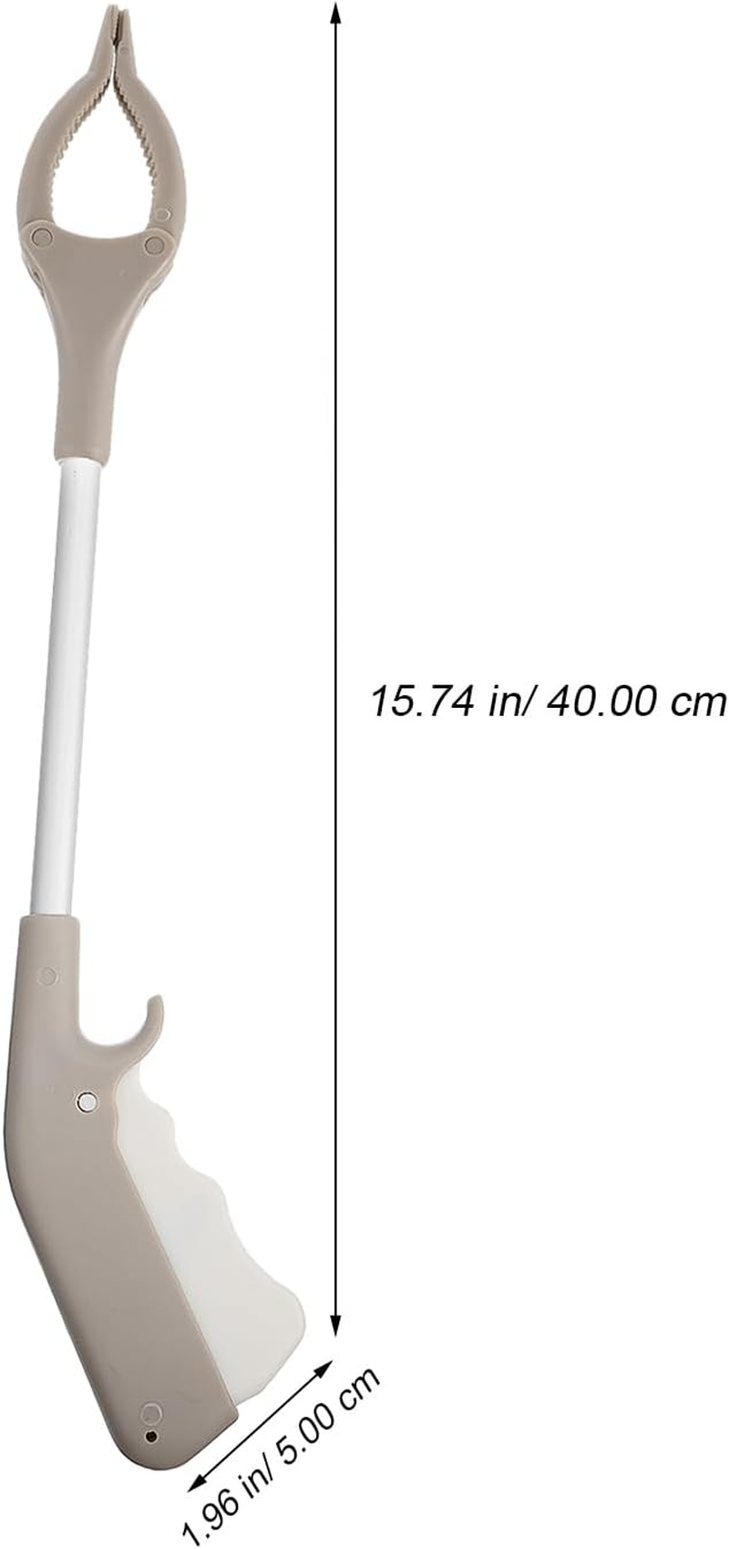 Healvian 2 Pcs Foldable Grabber Reacher 40Cm Aluminum Alloy Trash Pickers Grabber Reaching Stick Pick up Stick Garbage Grippers image number 5