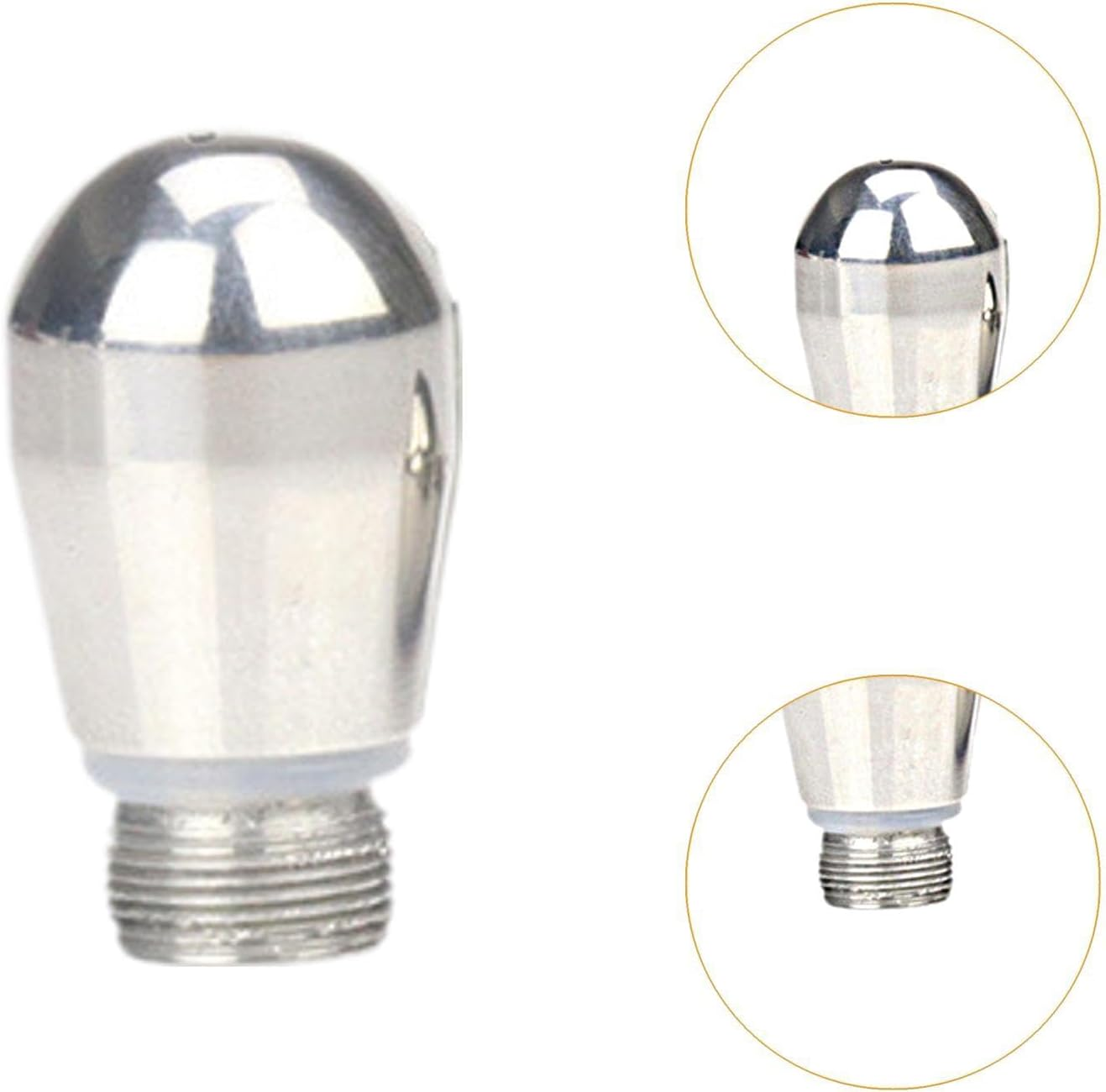 Generic Espresso Machine Steam Tip Steam Wand Tip 0.8Mm Milk Tea Shop Coffee Maker Accessories Milk Foam Spout Steam Nozzle Tip Spout, 3 Holes