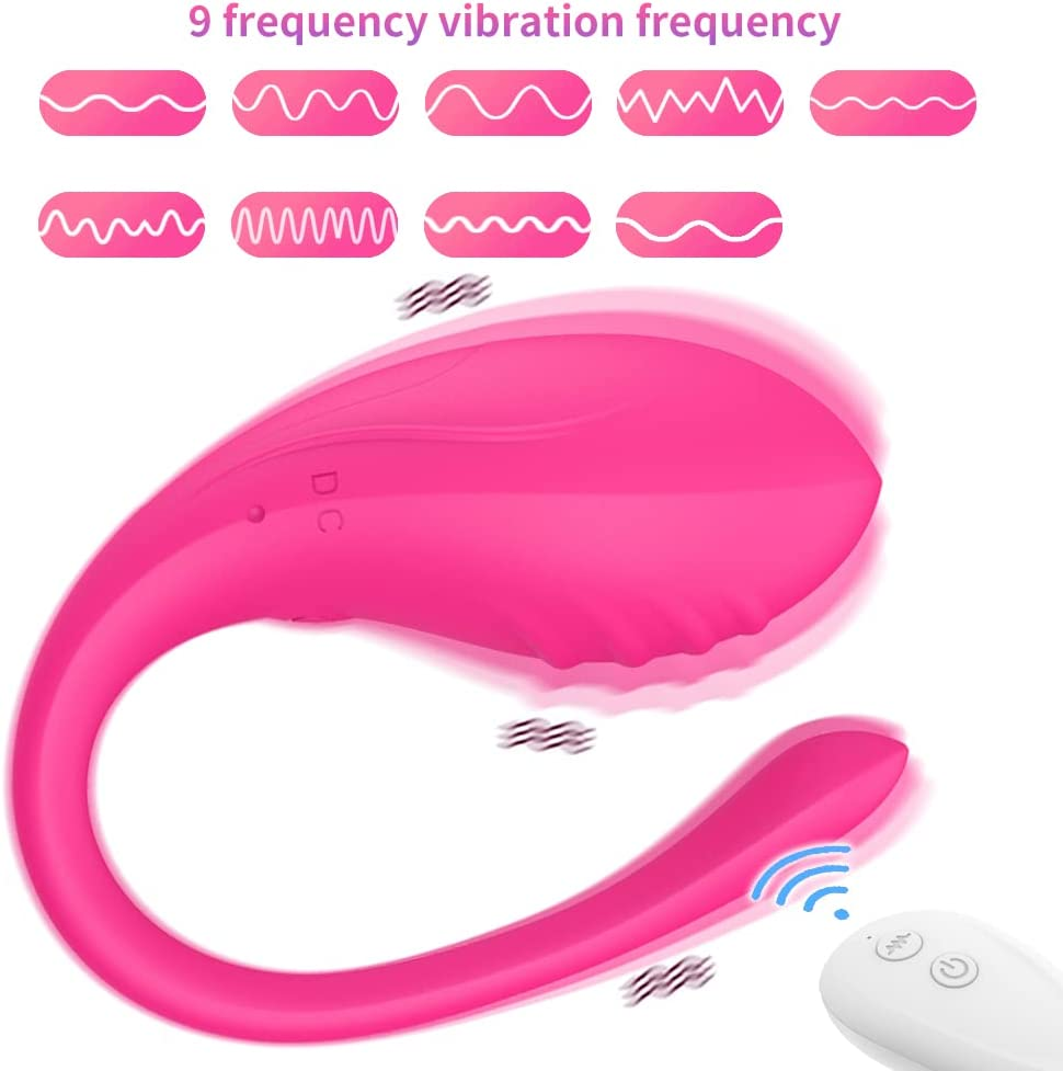 9 Modes Medical Silicone Remote Control Massage Training Equipment, Female Massage Toys Couple Bed Sports Toys(Red) image number 5
