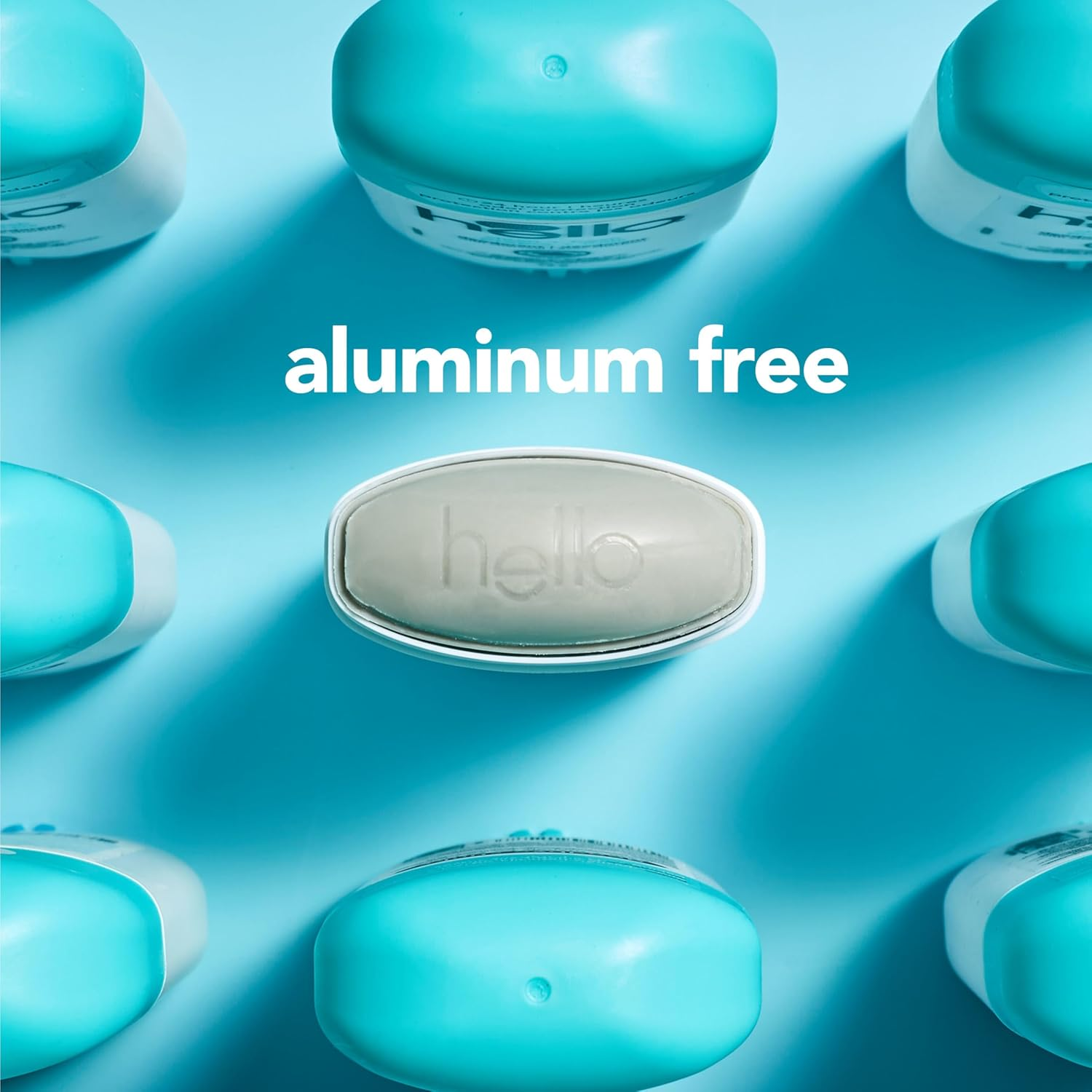 Hello Activated Charcoal Fresh and Clean Deodorant for Women + Men, Aluminum Free, Baking Soda Free, Parabens Free, 24 Hour Odor Protection, 2.6 Ounce, 2 Pack image number 1