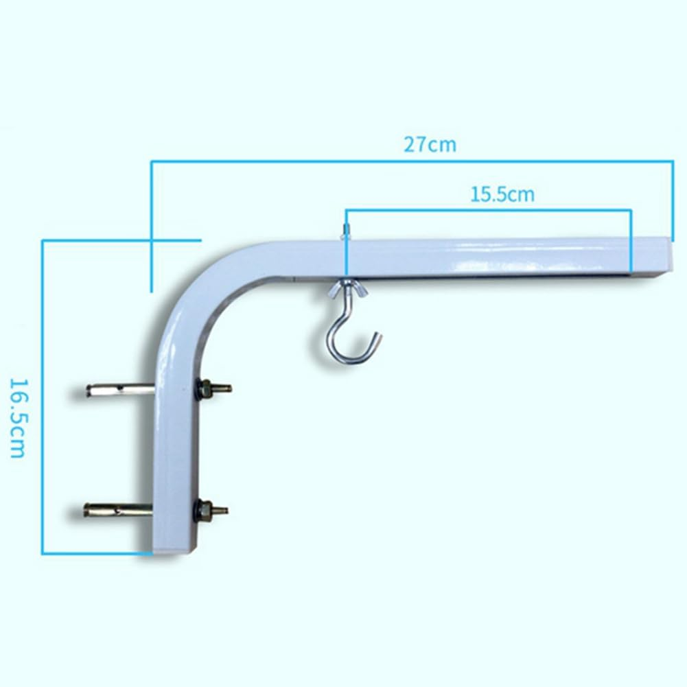 90 Degrees Projector Screen Wall Mount L-Brackets Projection Screen Hanger Adjustable Mount for HD Projector Screens image number 5