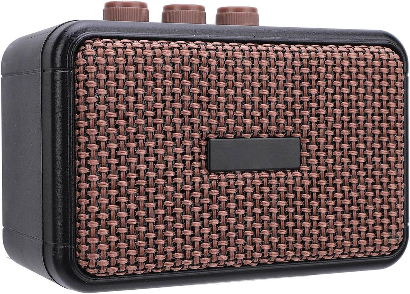 6.35Mm Interface Electric Guitar Amp with Double Speakers, Guitar Amplifier, 1.75In Portable Guitar Combo Amp Mini Guitar Amplifier USB Rechargeable Practice Guitar Amp image number 1