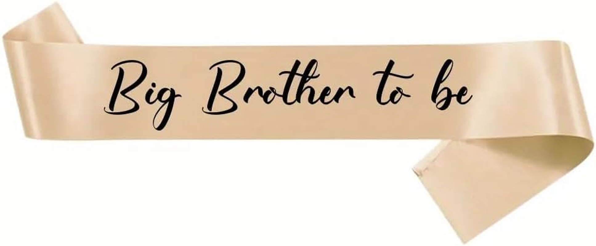 Big Brother to Be Sash Gift Baby Shower Party Decoration Pregnancy Announcement