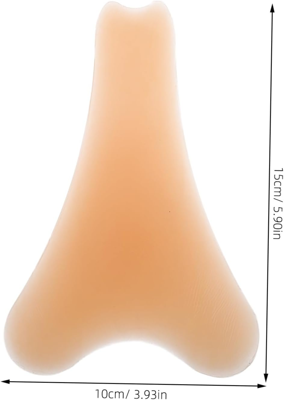 WRITWAA Silicone Underarm Sweat Absorbing Patches Swimming Privacy Sticker Discreet Protection for Swimwear Beige