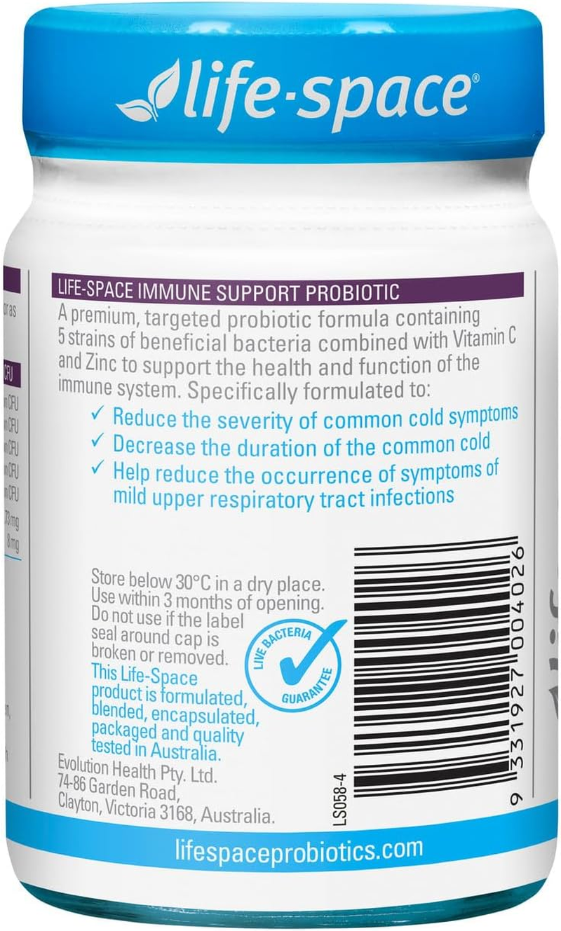 Life-Space Adult Immune Support Probiotic Capsules, 60 Count