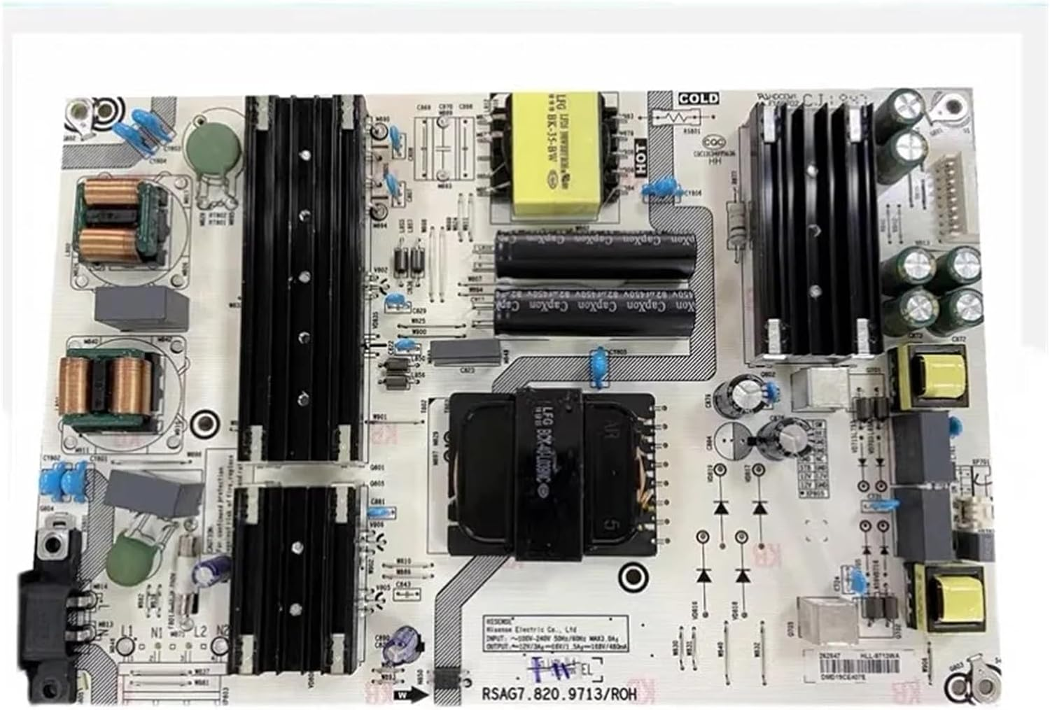Compatible for Hisense， 65V1F-PRO TV Power Board RSAG7.820.9713/ROH Has Been Tested. image number 1