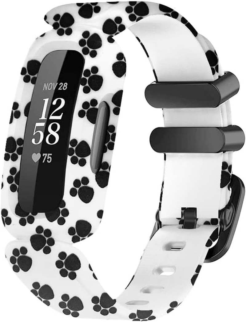 Intended for Fitbit Ace 3 Bands Intended for Kids, Replacement Silicone Printing Pattern Wristband Starps Intended for Fitbit Ace 3 Activity Tracker Intended for Kids (#2) image number 1
