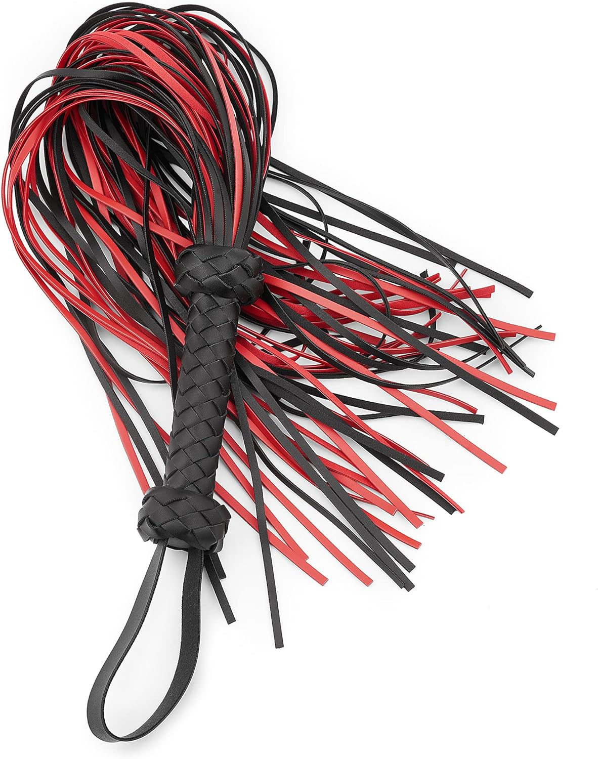 Whip Horse Red Leather 30" - Equestrian Horse Whip - Riding Horse Whip image number 4