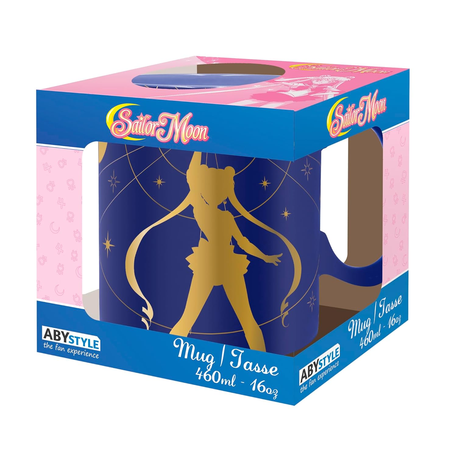 ABYSTYLE Sailor Moon Golden Sailor Moon Ceramic Novelty Coffee & Tea 460Ml / 15.5Oz Mug