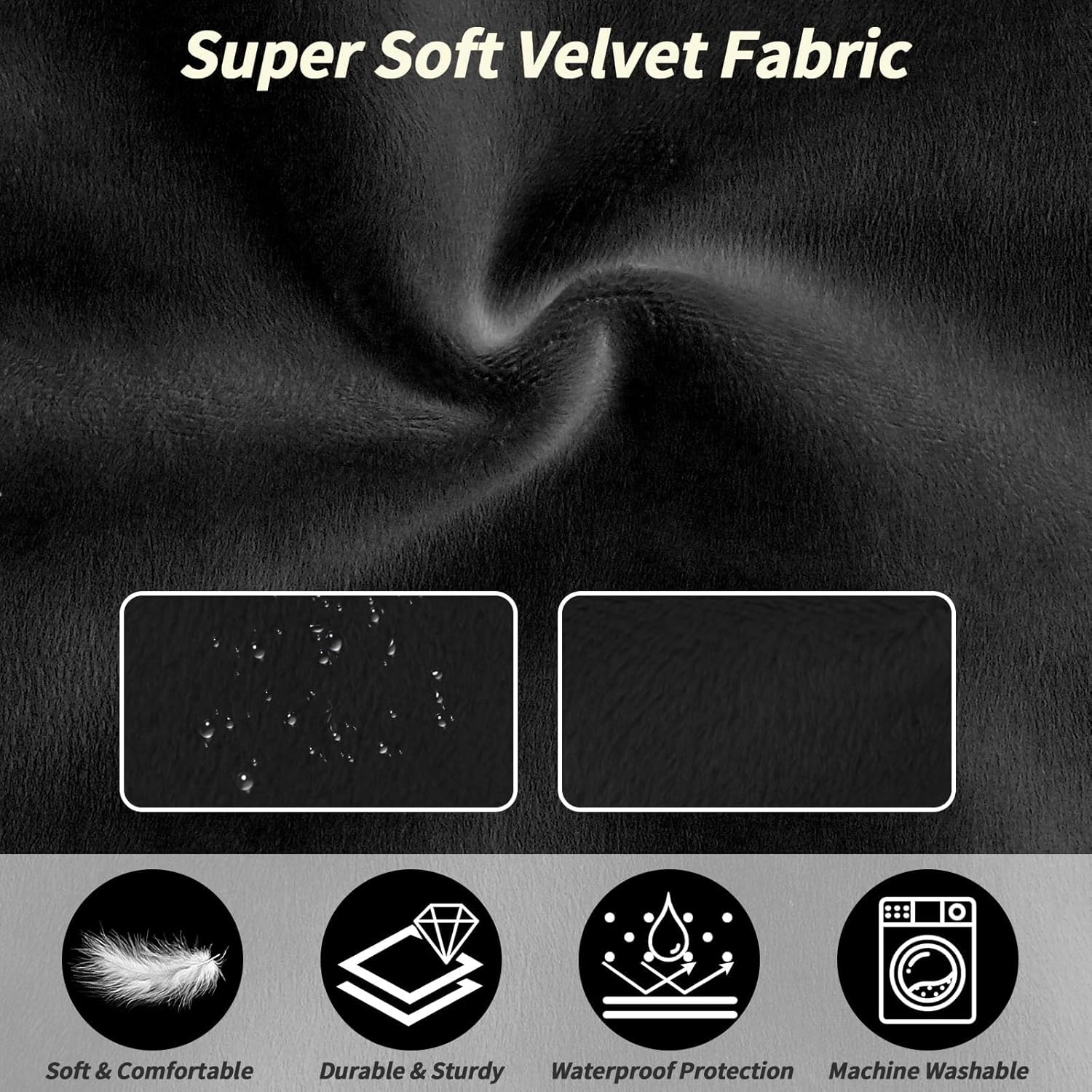 Toddler Airplane Travel Bed &ndash; Portable Kids Seat Extender for Airplane, Baby Travel Sleep Essentials with Drawstring Bag, 31.3 X 17.3 Inches, Black image number 1