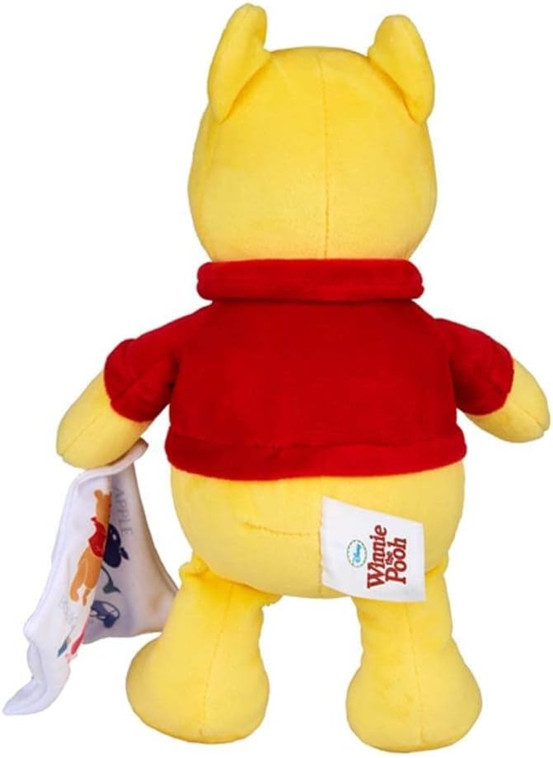 Winnie the Pooh Red Shirt Dangling Cuddle Soft Plush Toy image number 4
