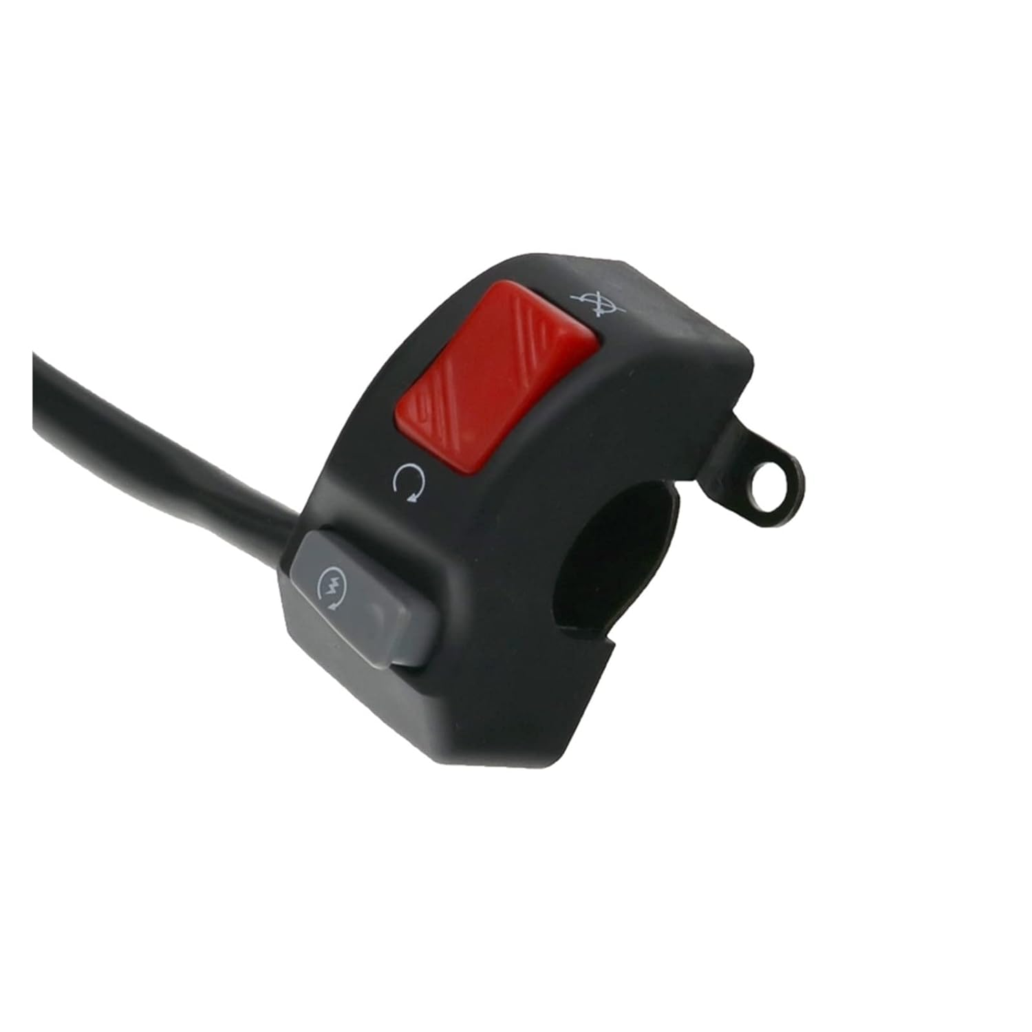 Downwind 12V Motorbike Switch Motorcycle Switches 7/8" 22Mm Handlebar Mount Headlight Fog Light Horn on off Start Kill Switch