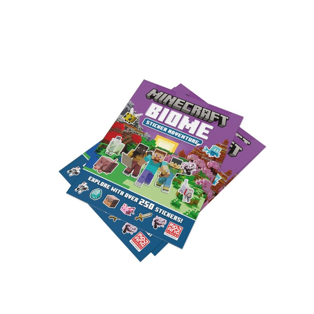 Minecraft Sticker Adventure Biome: Explore the World of Minecraft in a Brand-New Official Sticker Activity Book for Kids Who Love Gaming Activities! image number 2