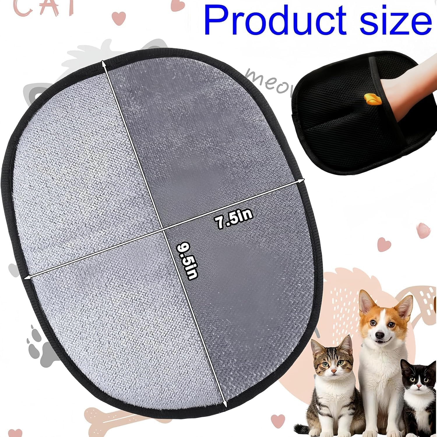 JIGCEN Pet Hair Remover for Washing Deshedding Cleaning Tools, Cat Grooming Dog Bath Brush Accessories, Versatile Grooming Gloves image number 6