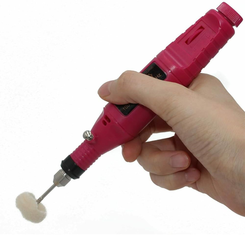 30Pc Cotton Wheel Polishing Buff Buffing Brush Polish Rotary Drill Bit AU image number 4