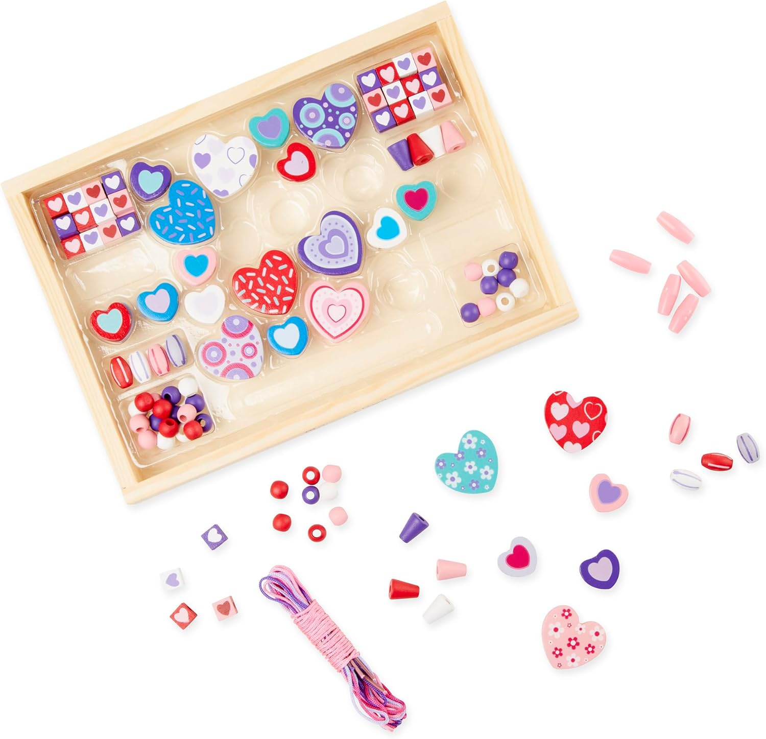 Melissa & Doug - Sweet Hearts Bead Set - Standard image number 5